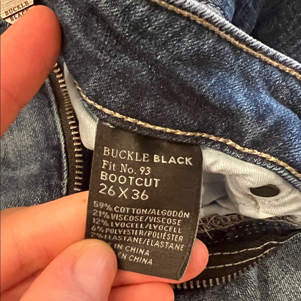 Buckle black Classic bootcut Women's Jeans- fit no. 93 - Picture 4 of 6